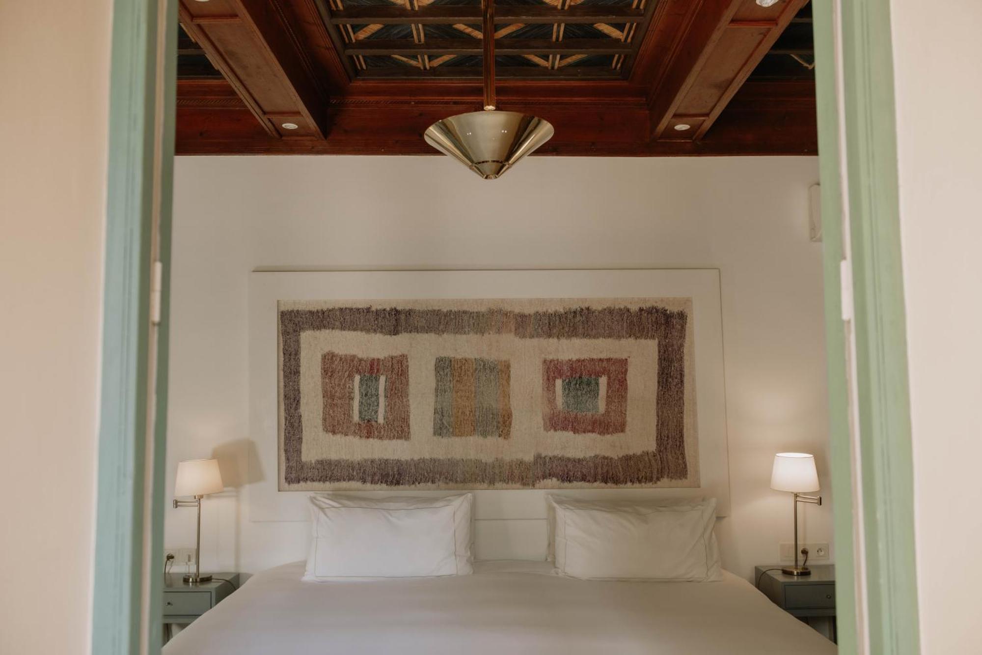 Les Deux Tours Hotel Marrakesh Exterior photo Ceiling of the bedroom